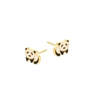 14 Ayar Altın Panda Çocuk  Küpe 1,27 gr