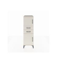 Kronos Dolap Tek Raflı 2 Çekmeceli 2 Kapaklı 44x59x134 Aytaşı-Aytaşı