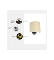 YENİ BAMBU PİLLİ 05 ABAJURLU OVAL APLİK