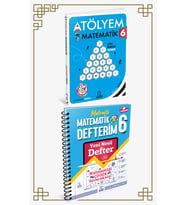 Arı Yayıncılık ARI YAYINLARI 6. SINIF MATEMATİK ATÖLYEM VE DEFTER SETİ (Çok Renkli)