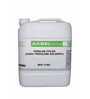 AKBEL PERKLOR ETİLEN %99 (KURU TEMİZLEME SOLVENTİ) 5 KG (Beyaz - Bej)