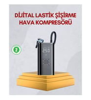 Mey İthalat® Kablosuz Kullanımlı Dijital Kontrollü Taşınabilir Şişirme Cihazı