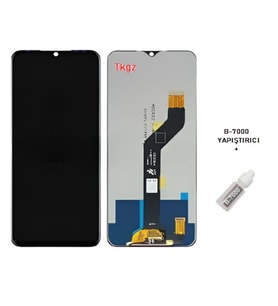 Tkgz - Tecno Pova NEO Uyumlu Lcd Ekran Dokunmatik -A- Kalite + B-7000