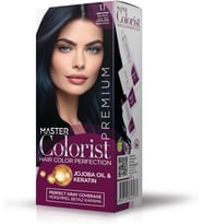 Premıum Yarı Kit Set Saç Boyası 1.1 Siyah