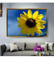 Altın Çerçeveli dekoratif tablo l1226 (Gold)