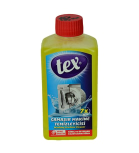 Tex Çamaşır Makine Temizleyicisi Kireç ve Deterjan Kalıntılarını Söker 250 ML