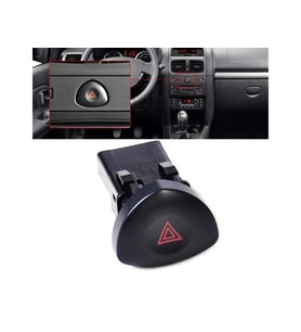 Renault Clio Dörtlü Sinyal Flaşörü Anahtarı 2001--2006