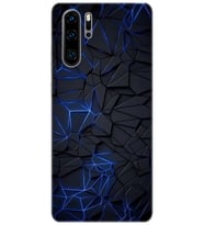 Huawei P30 PRO (VOG-L09/L29) Uyumlu Kılıf Desen Baskılı Silikon Karmaşık Design STK:1874
