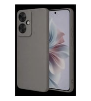 Oppo Reno 11f Kılıf First Silikon - Gri