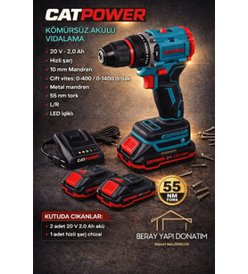 CATPOWER AKÜLÜ VİDALAMA
