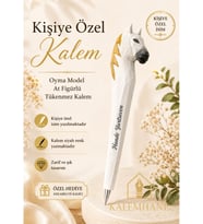Kalemhane Kişiye Özel İsimli Oyma Model At Figürlü Tükenmez Kalem – Özel Hediye