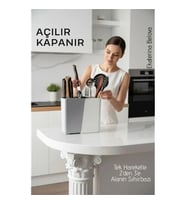 Mey İthalat® Akıllı Sürgülü Bıçaklık ve Kaşıklık Organizeri - Ayarlanabilir Tezgah Üstü Mutfak Düzen