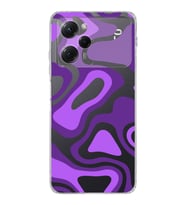 Poco X5 Pro  Kamera korumalı Kapak Renkli Desen Tasarımlı  Şeffaf Kılıf
