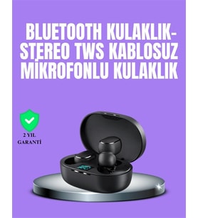 Bluetooth Kulaklık TWS Yüksek Ses Kaliteli Kesintisiz Dijital Göstergeli Kulaklık