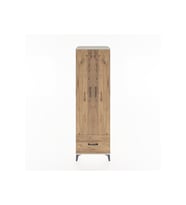 Hyperion Dolap 3 Raflı Tek Çekmeceli Tek Askılı 60x44x195 Aytaşı-Çam