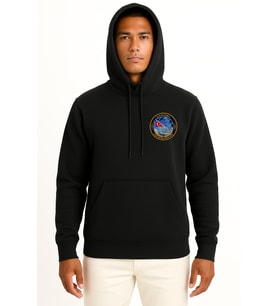 Kapüşonlu Tcg İstanbul F-515 Cep ve Sırt Tasarımlı Unisex Sweatshirt