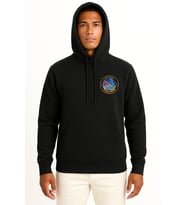 Kapüşonlu Tcg İstanbul F-515 Cep ve Sırt Tasarımlı Unisex Sweatshirt