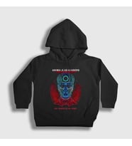 Presmono Unisex Çocuk Siyah Madness V2 Animals As Leaders Kapüşonlu Sweatshirt 523158tt
