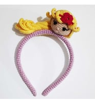 Rapunzel Modeli Amigurumi Taç