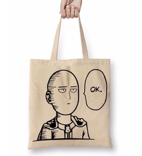One Punch Man Bez Çanta Uzun Saplı
