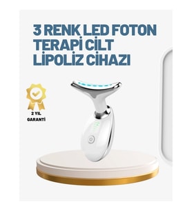 Mey İthalat® Cilt Yenileyici Şarjlı Güzellik Aleti – Pozitif/Negatif İyon, Titreşimli Masaj ve Kırmı