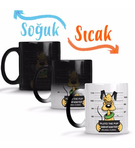 Pluto The Pup Sihirli Kupa Bardak Porselen