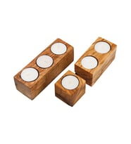 Mumluk Set Zeytin Ağacı (Kahverengi)