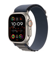 Apple Watch 44/45/46/49mm Kordon Naylon Mountain Band 74 2/3/4/5/6/se/7/8/9/10/1 (Mavi)