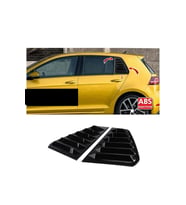 VW GOLF 7-7,5 Yarasa Batman Ayna ve Kelebek Cam Rüzgarlığı 2li (Siyah)