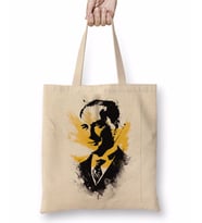 Mustafa Kemal Atatürk 01 Bez Çanta Uzun Saplı