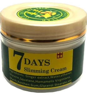 7 Days Ginger Miracle Slimming Cream Istenmeyen Yağlara Parçalayıcı Kremi 100 ml
