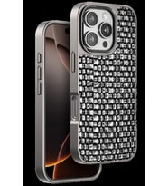 Pilelistore   iPhone 16 Pro Max Brand Kapak - Gümüş