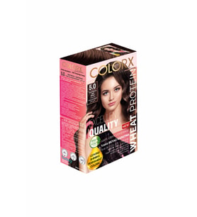 Set Saç Boyası-5.0-açık Kahve