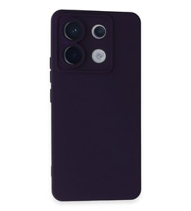 Redmi Note 13 5G Kılıf Nano Içi Kadife Silikon - Mor