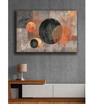 Koç stüdyo Modern tasarım kanvas tablo 50x70 (Çok Renkli)