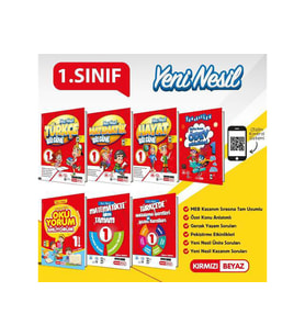 KIRMIZI BEYAZ 1.SINIF 2.DÖNEM EĞİTİM SETİ