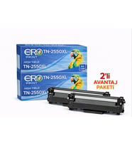 BROTHER MFC L2806DW Muadil Toner - 3000 Sayfalık - 2'li Avantaj Paket