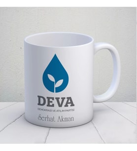 Deva Partisi Özel Tasarım Kupa (Çok Renkli)