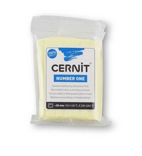Cernit Number One Polimer Kil 56 gr 730 Vanilla 