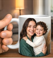 Anneler Gününe Özel Kişiye Özel Fotoğraflı Kupa Bardak Fotoğraf Baskılı Hediye Kupa