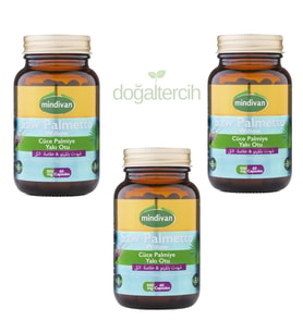 Mindivan Saw Palmetto Ekstraktı 60 Kapsül x 3 Adet