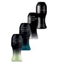 Avon Black Suede Clasic, Dark, Secret, Real Dörtlü Erkek Rollon Paketi