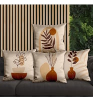 eJOYA Modern Tasarımlı 4'lü Yastık İçi Ve Kırlent Kılıfı 45cm 113825
