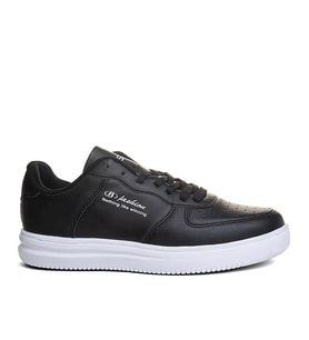 Bestof 042 Siyah Beyaz 36-40 Günlük Unisex Spor Ayakkabı