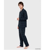 LC WAIKIKI Yeşil Regular Fit Ekose Erkek Pijama Takımı