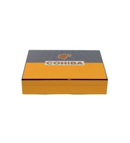 Cohiba Sarı-Gri Nokta Desenli Sedir Humidor Puro Kutusu (Karışık)