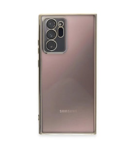 Galaxy Note 20 Ultra Kılıf  Lensli  - Gold