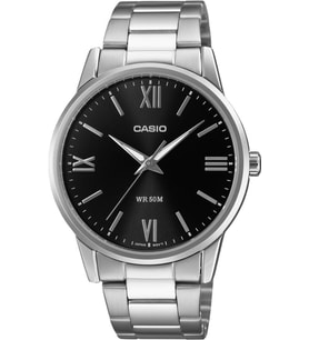Casio MTP-1303DD-1AVDF Quartz Çelik Gri Siyah Kadran 40 mm Erkek Kol Saati