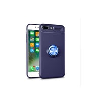 Apple iPhone 8 Plus Uyumlu Kılıf Zore Ravel Silikon Kapak (Mavi)