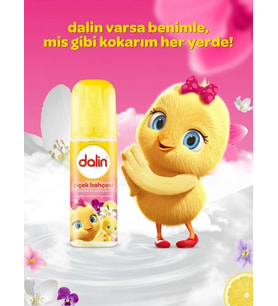 DALİN ÇİÇEK BAHÇESİ BEBEK KOLONYASI 150 ML